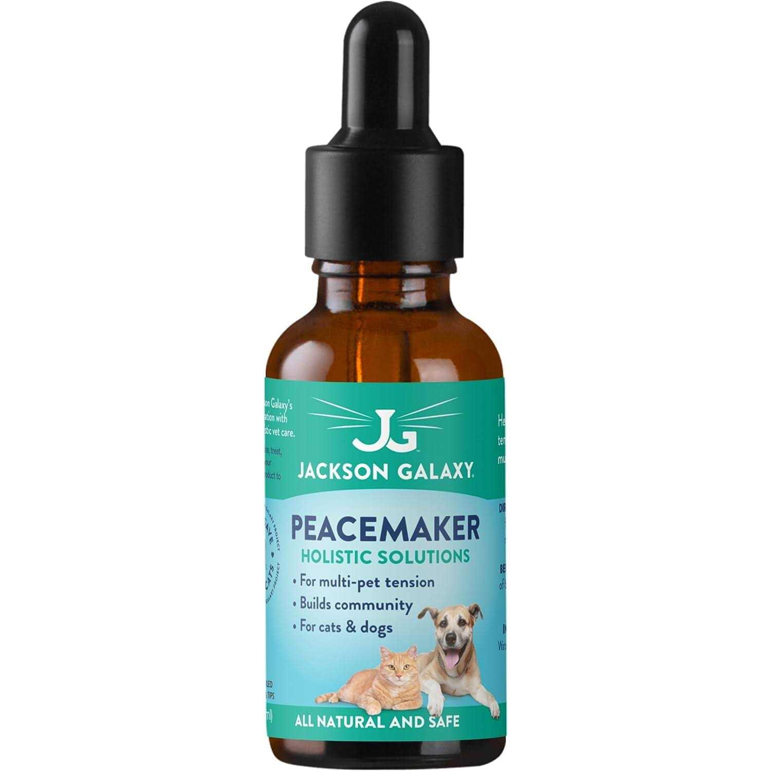 Jackson Galaxy Solutions Peacemaker Behavioral Aid for Cats & Dogs - Healthber