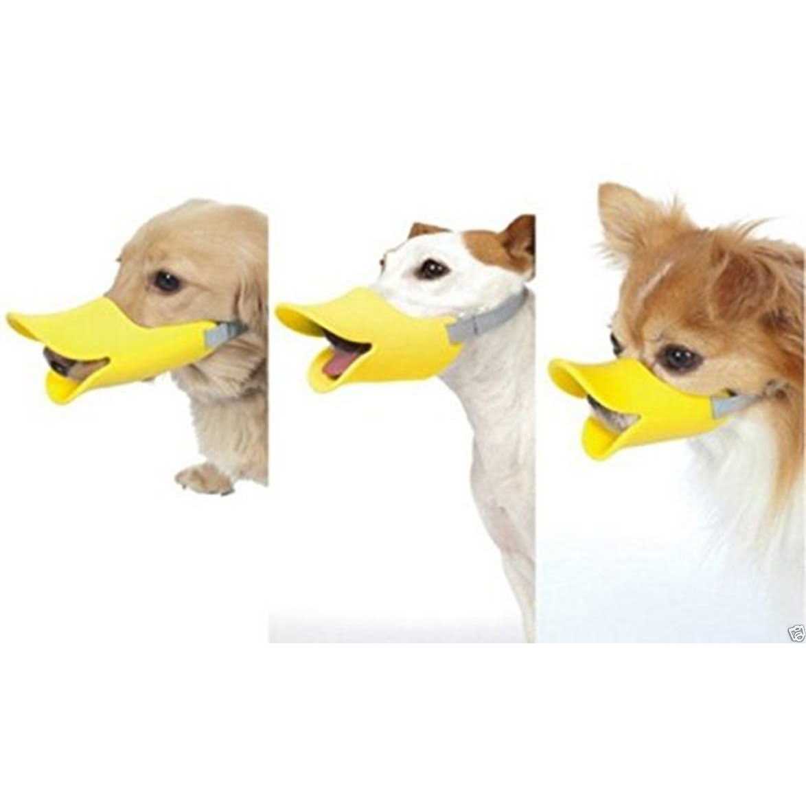 Nacoco Anti Bite Duck Mouth Shape Dog Mouth Covers Anti-Called Muzzle Masks Pet Mouth Set Bite-Proof - Healthber