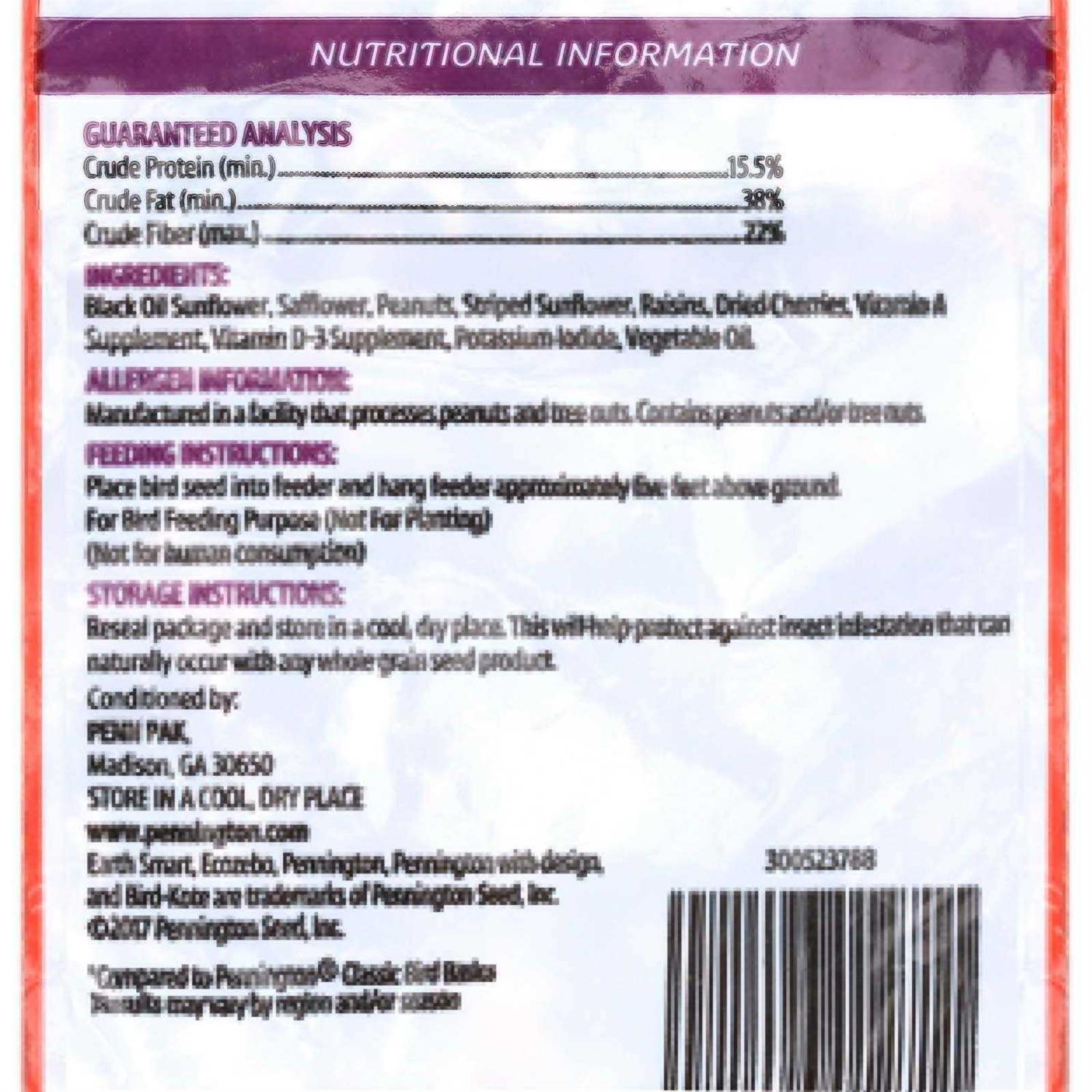 Pennington Ultra Songbird Blend Bird Seed - Healthber