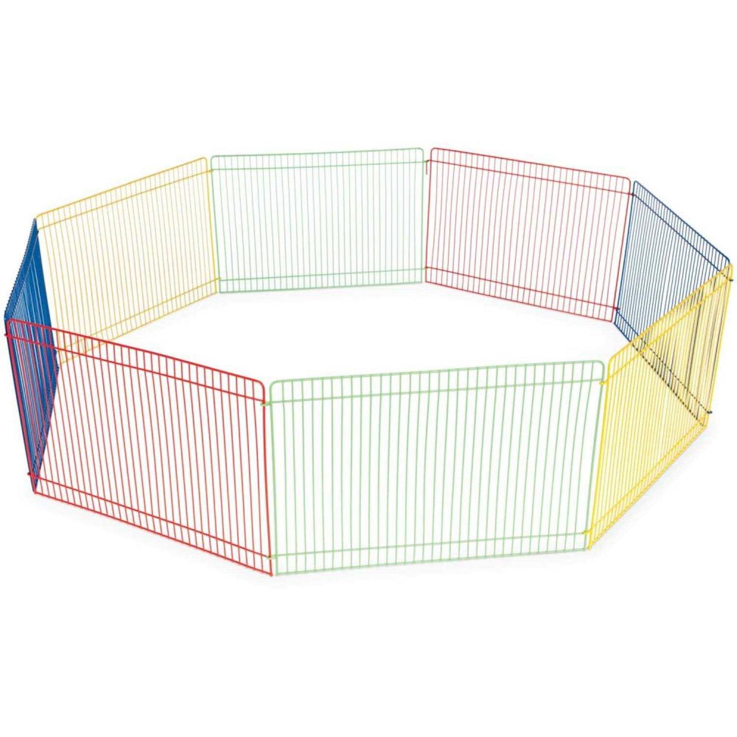 Prevue Pet Products Multi-Color Small Animal Playpen - Healthber