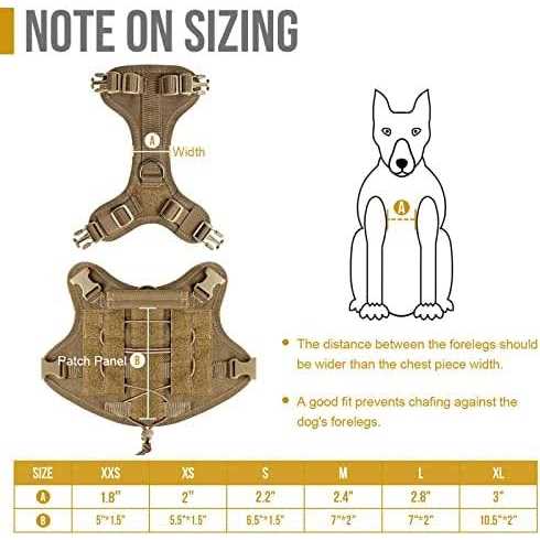 OneTigris Tactical Dog Harness - Healthber