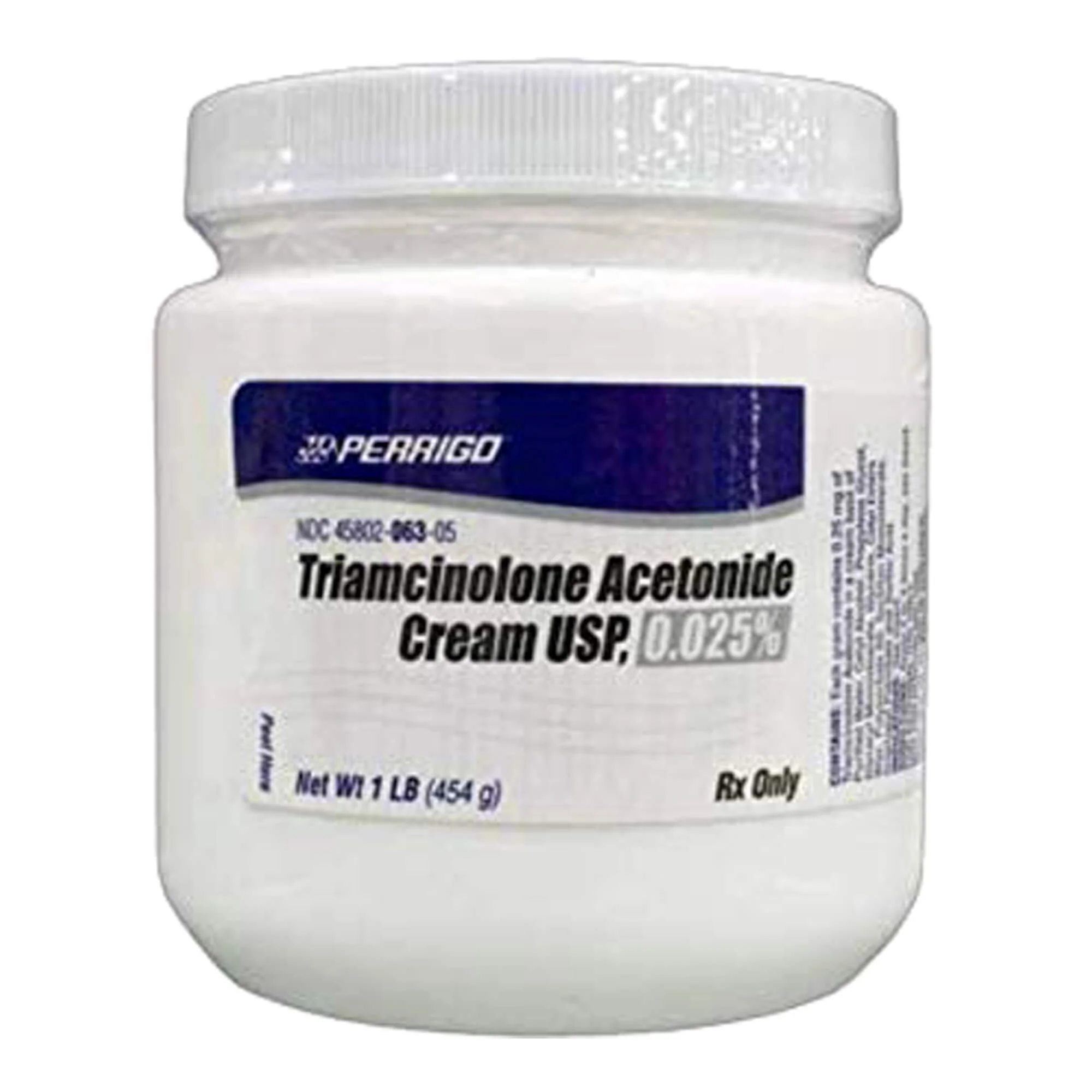 Rx 0.025% Triamcinolone Cream, 1 lb Tub - Healthber