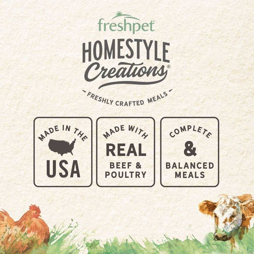 Freshpet Homestyle Creations Beef Chicken & Turkey Dog Food - Healthber