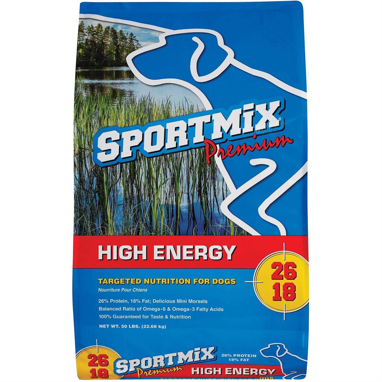 Sportmix Premium High Energy Adult Mini Chunk Dry Dog Food - Healthber