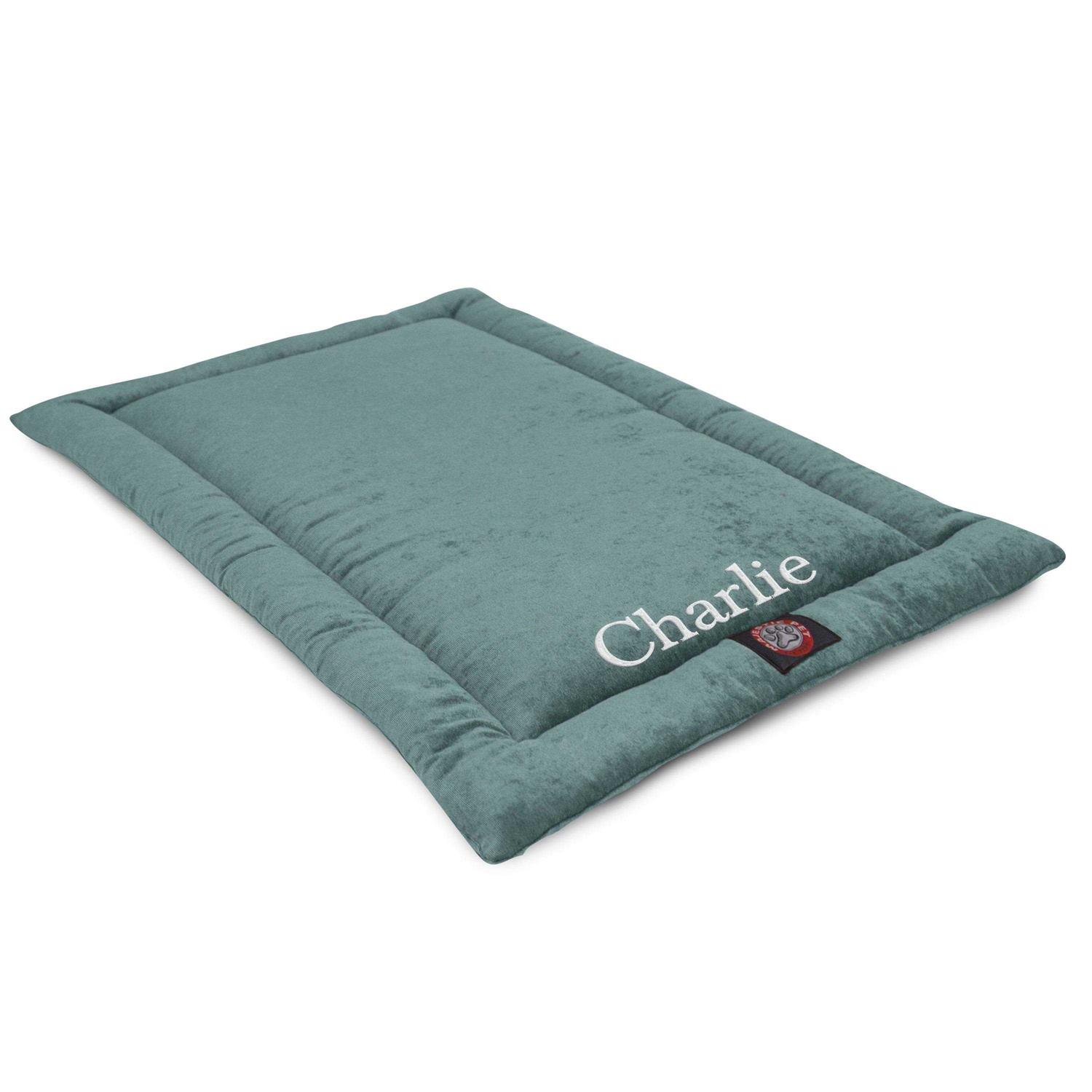 Majestic Pet Personalized Villa Dog Crate Mat - Healthber