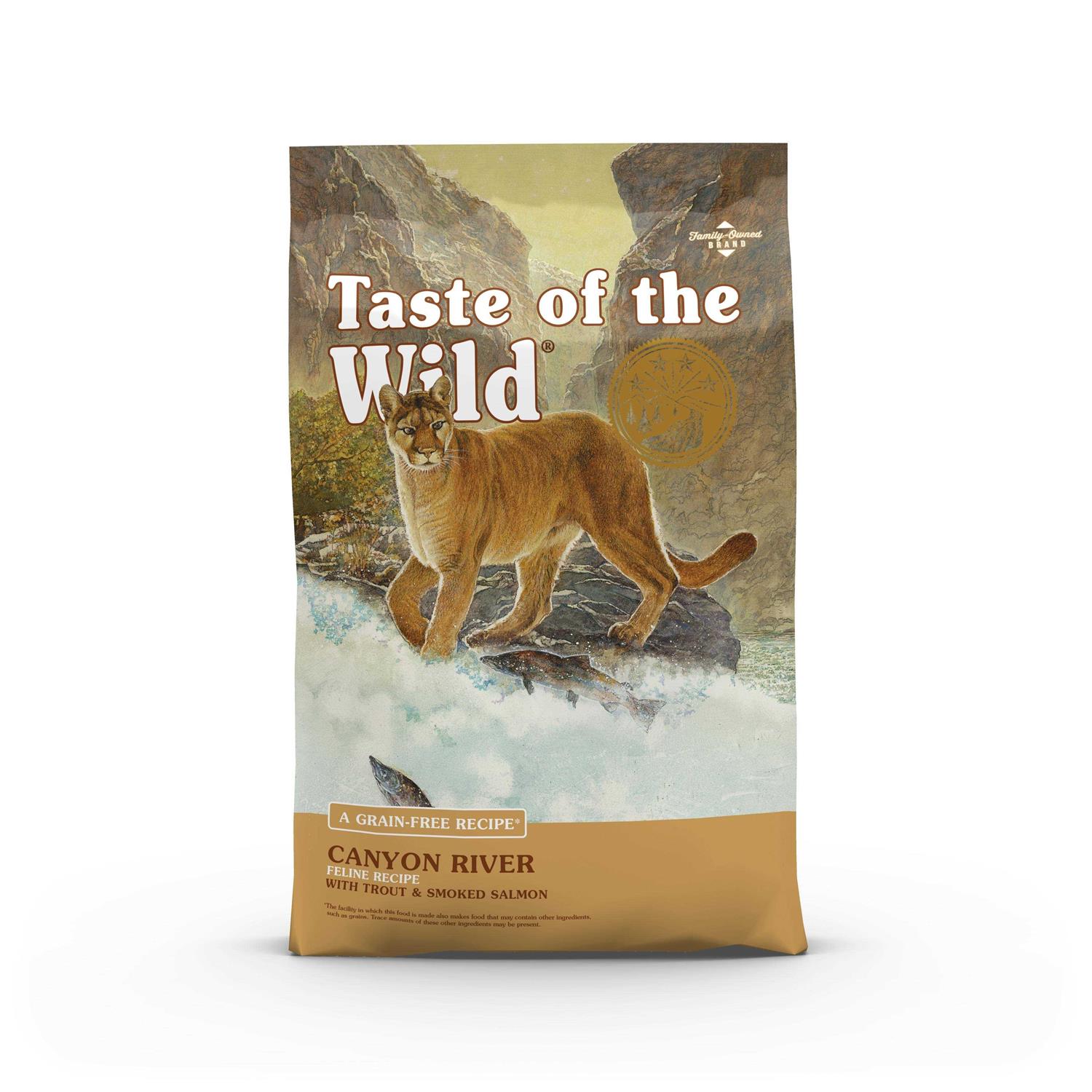Taste of the Wild Canyon River Cat Food - Healthber