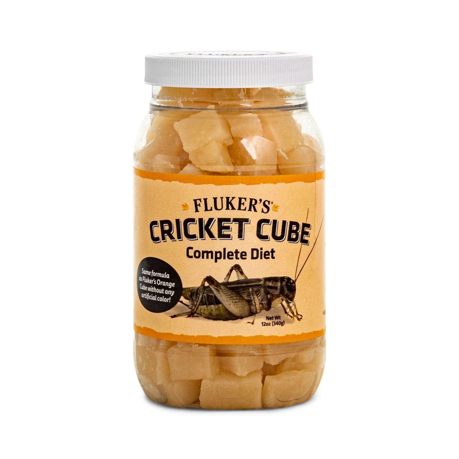 Fluker Orange Cube Complete Cricket Diet - Healthber