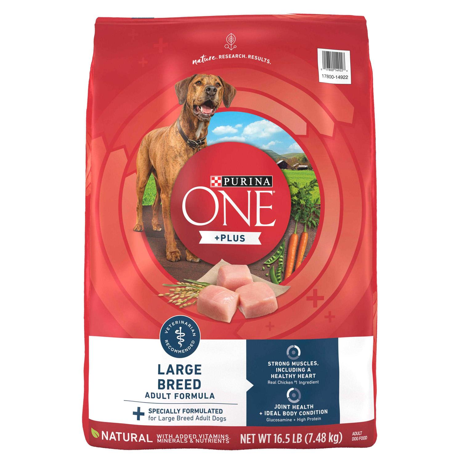 Purina ONE SmartBlend Large Breed Adult Dry Dog Food - Healthber