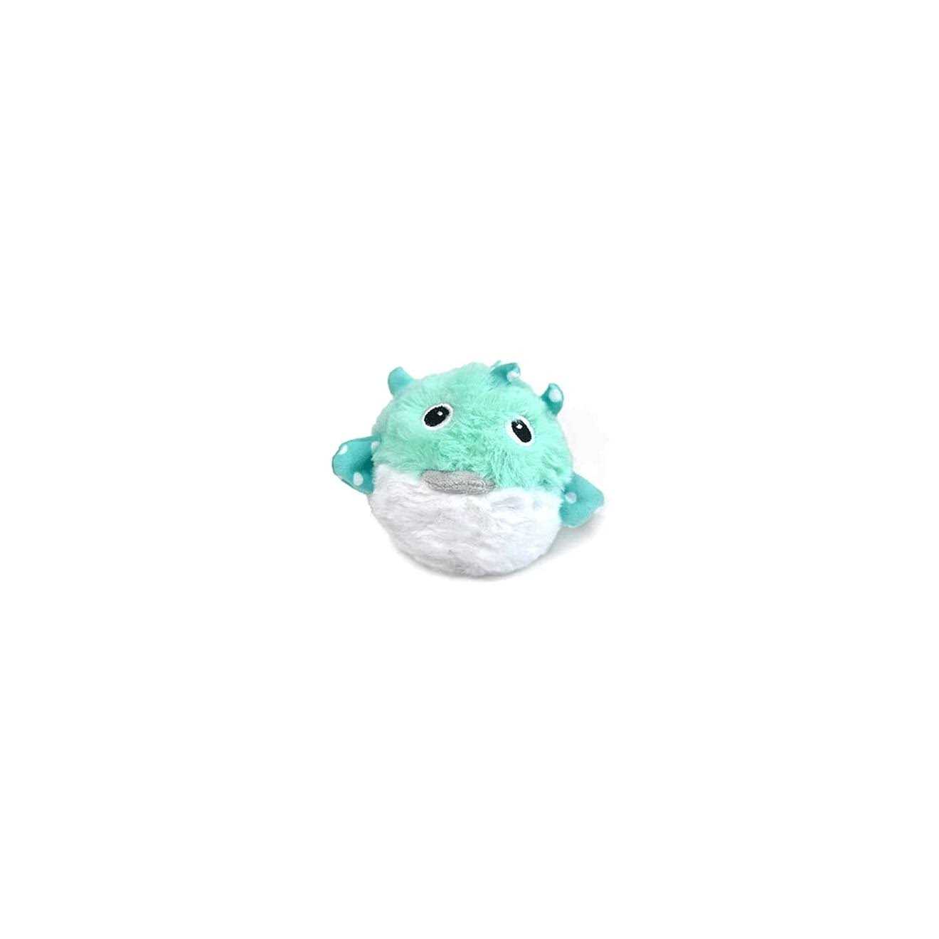 Patchwork Pet Pricklets Puffer Fish Dog Toy / 4 inch - Healthber