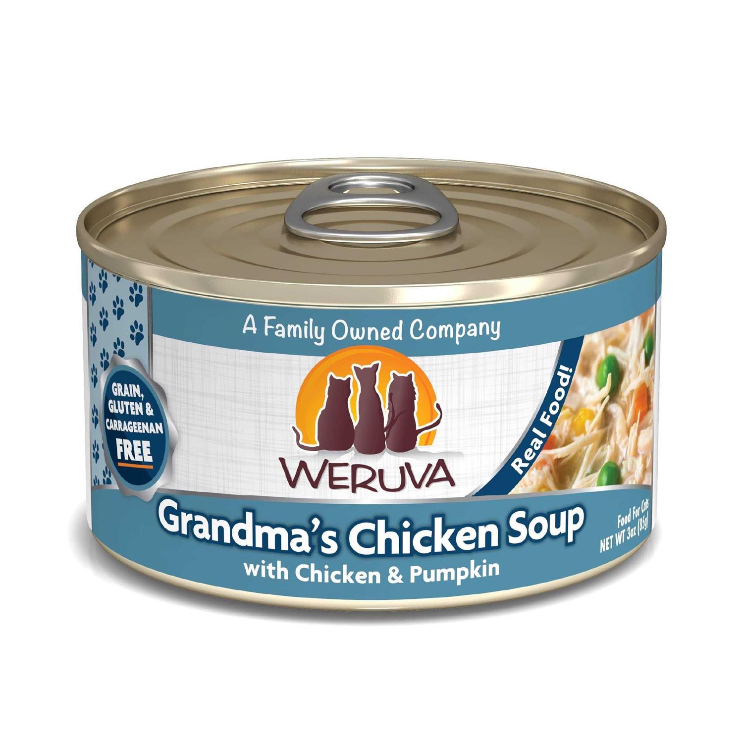Weruva Grandma’s Chicken Soup Cat Food - Healthber
