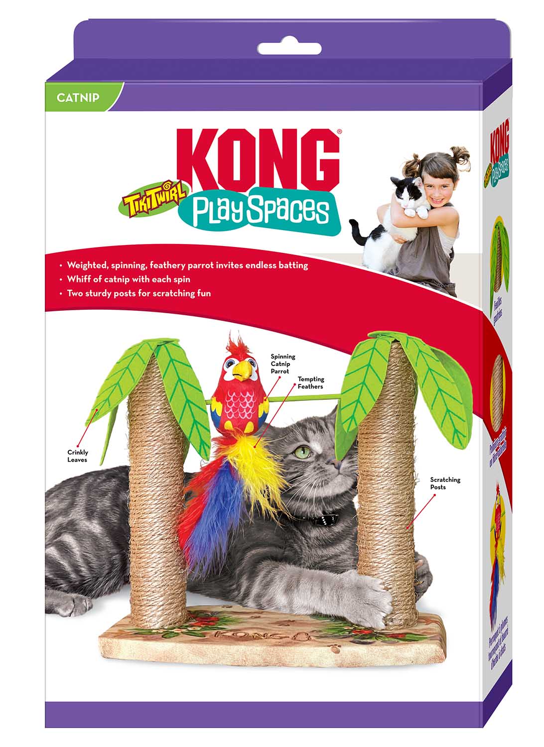 Play Spaces Cat Tiki Twirl - Healthber