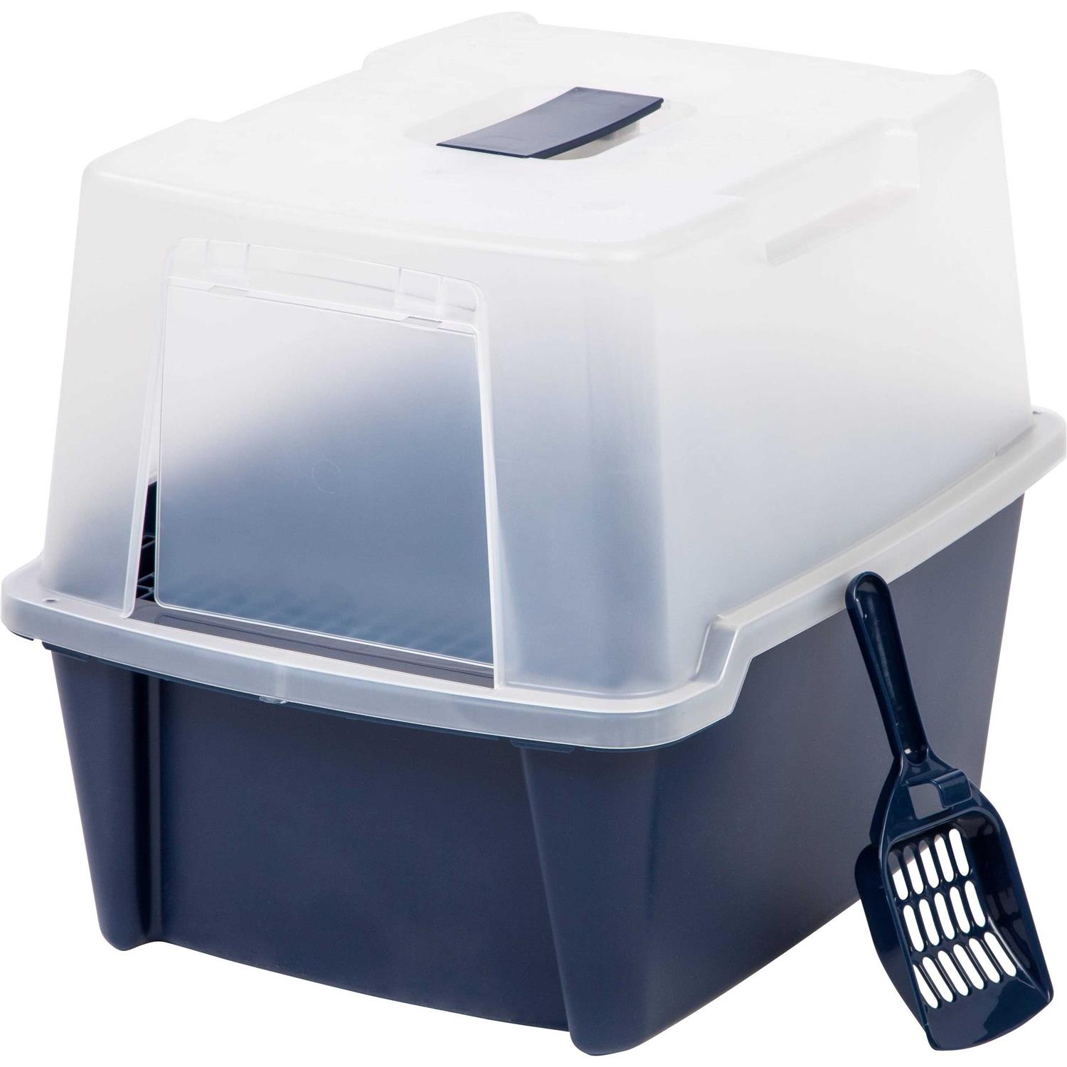Iris USA Litter Box with Grate and Scoop - Healthber