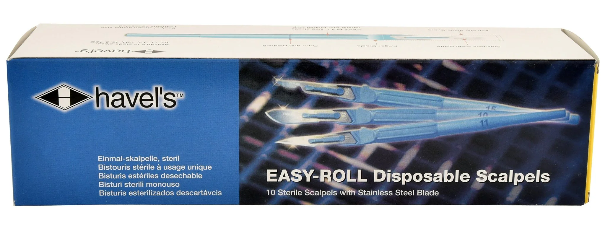 Disposable Scalpels #10 (10 pack) - Healthber