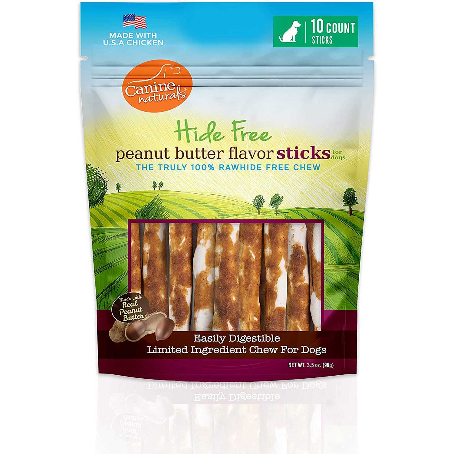 Canine Naturals Hide Free Chicken Recipe Stick Dog Chew - Healthber
