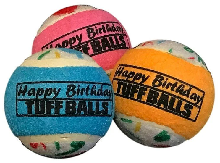 Happy Birthday Tuff Balls - Healthber