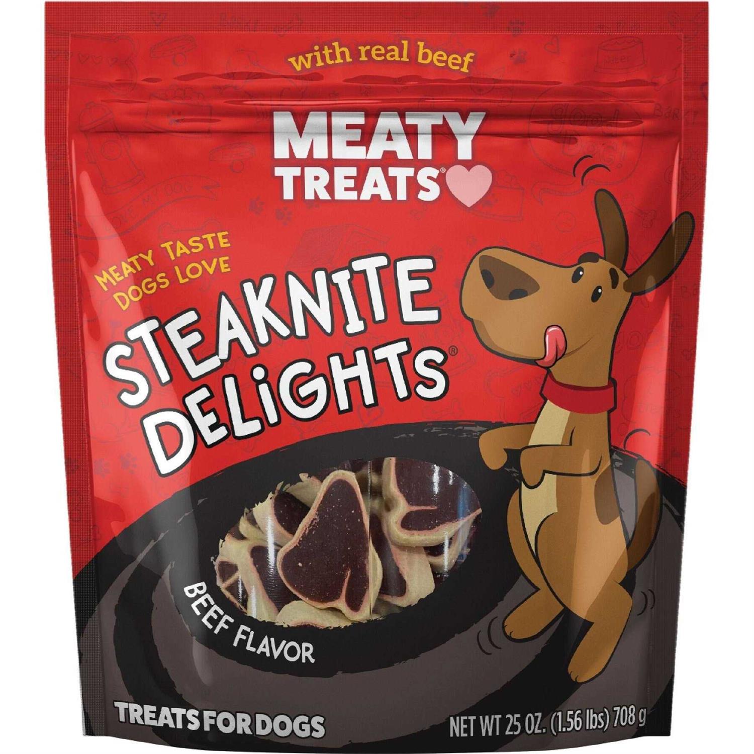 Meaty Treats Steaknight Delights Beef Flavor - Healthber
