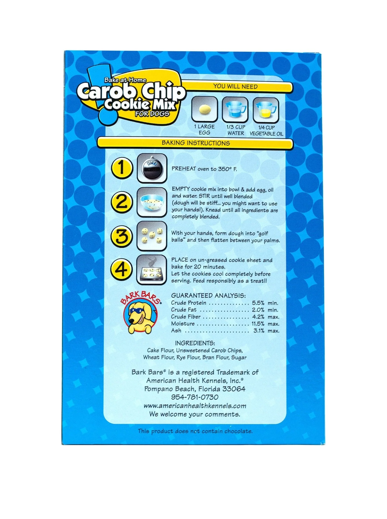 Bake At Home, Carob Chip Cookie Mix - Healthber