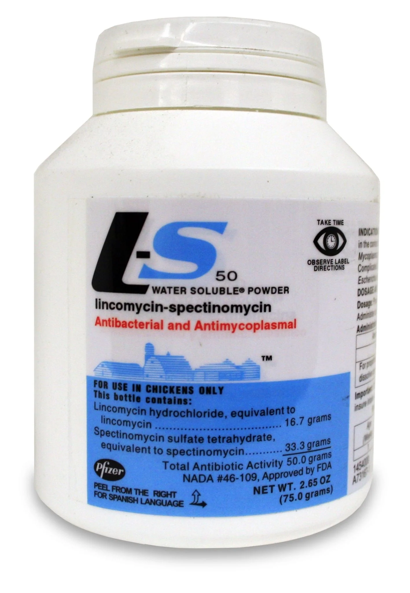 Rx LS-50 Powder, 75gm Bottle - Healthber