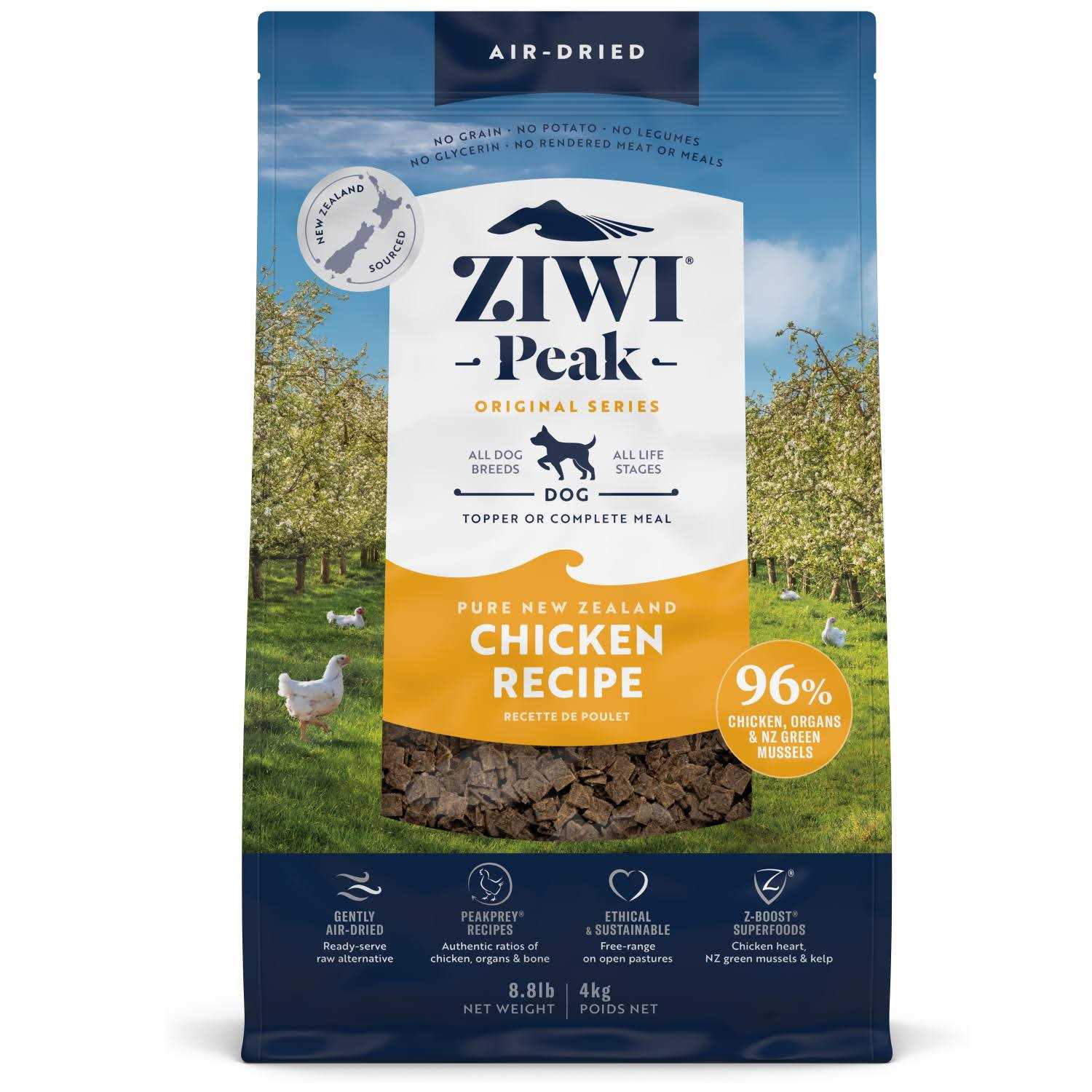 Ziwi Peak Air Dried Chicken Dog Food - Healthber