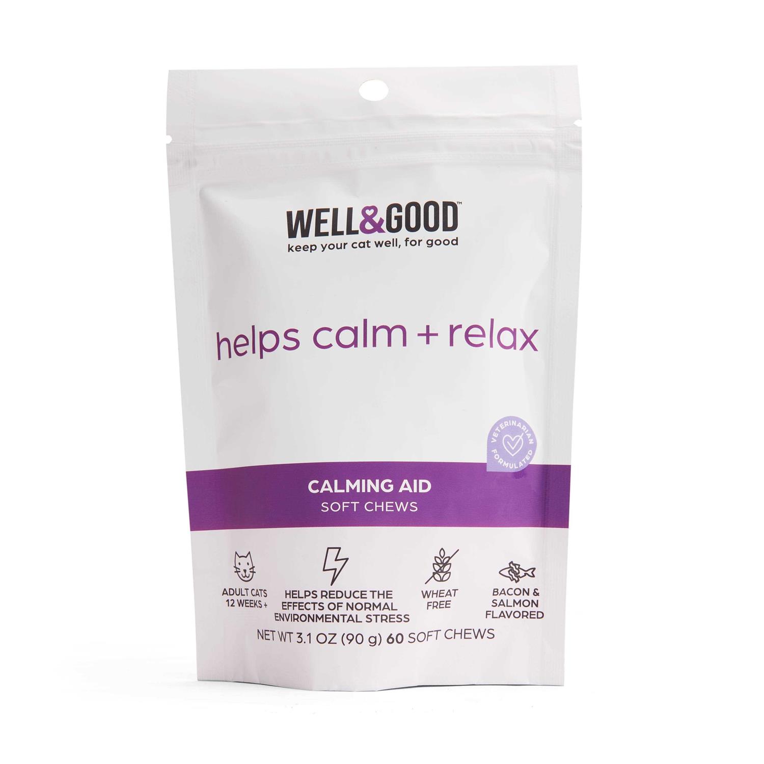Well & Good Calming Cat Soft Chews - Healthber