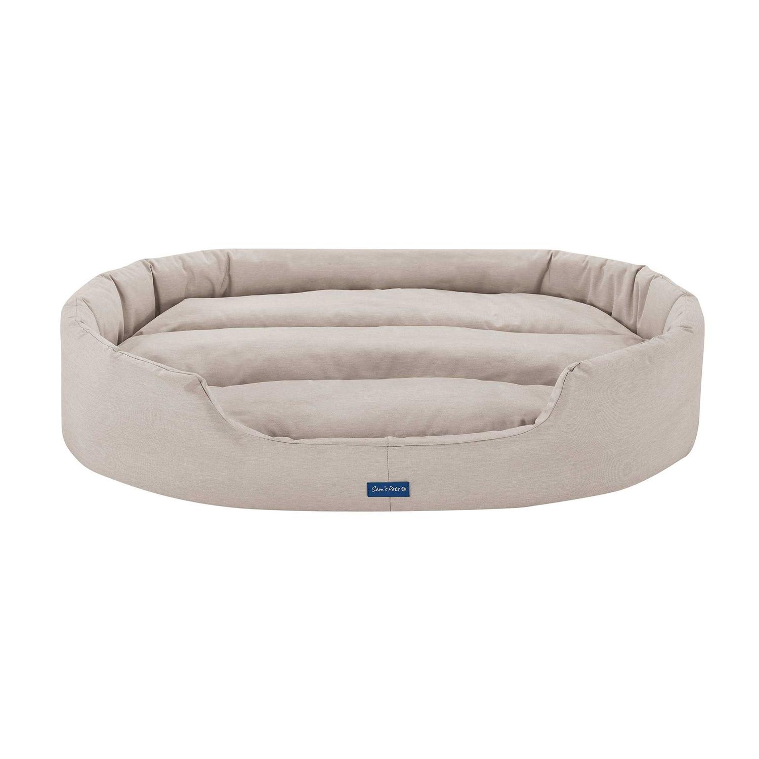 Sam’s Pets Missy Round Dog Bed - Healthber