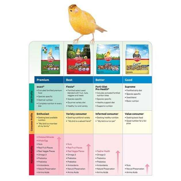 Kaytee Exact Rainbow Parrot Conure Food - Healthber