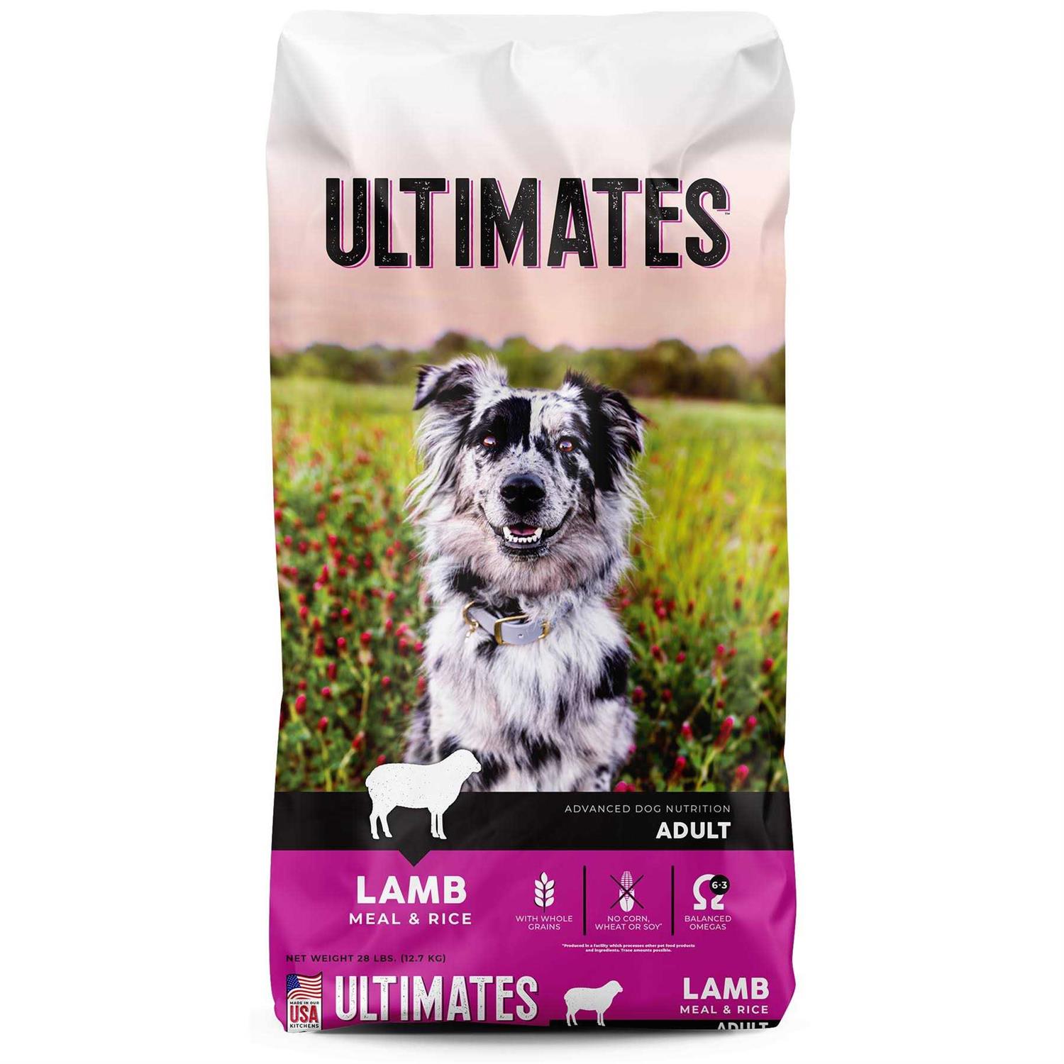 Ultimates Lamb Meal & Rice Dry Dog Food - Healthber