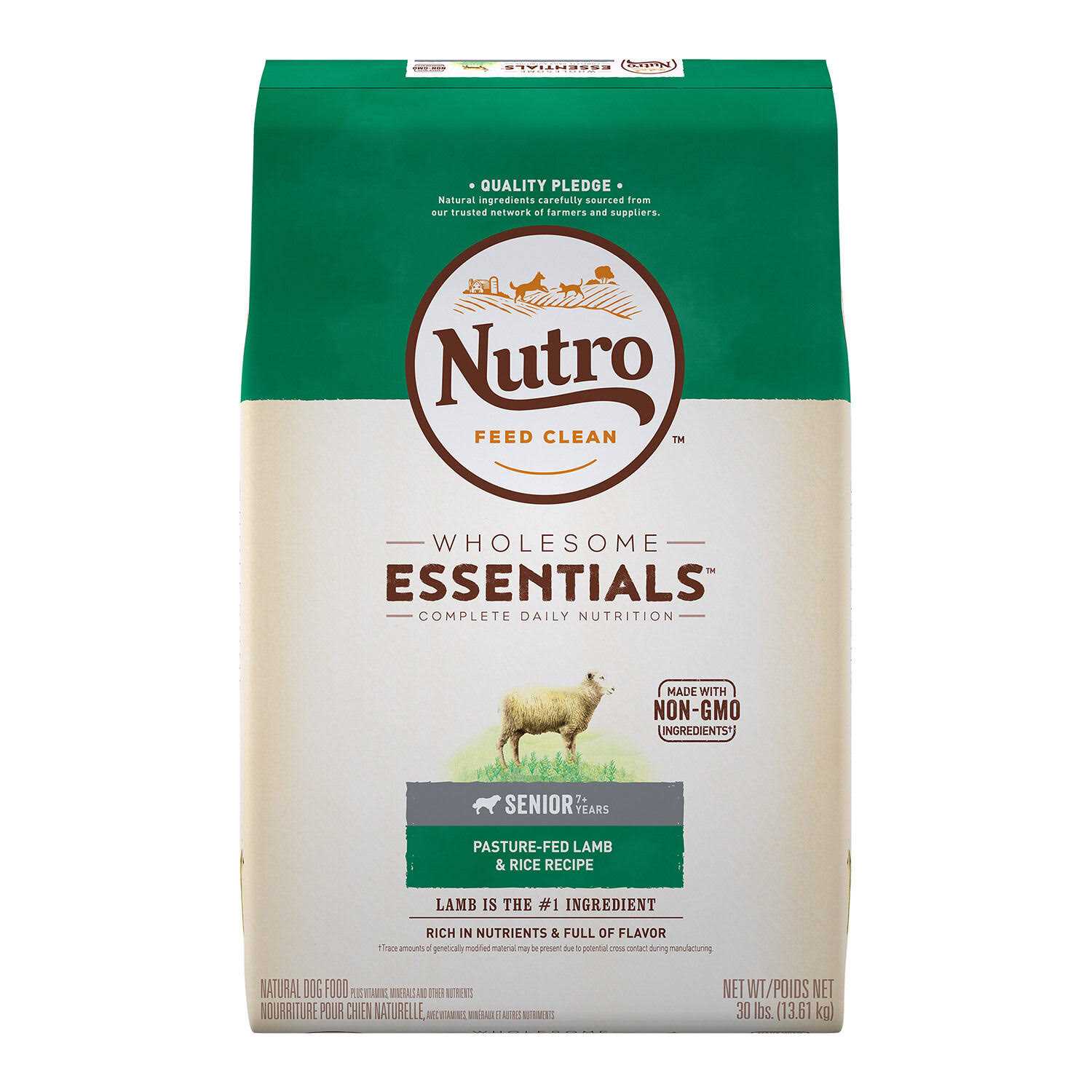 Nutro Natural Choice Senior Lamb & Rice Dry Dog Food - Healthber