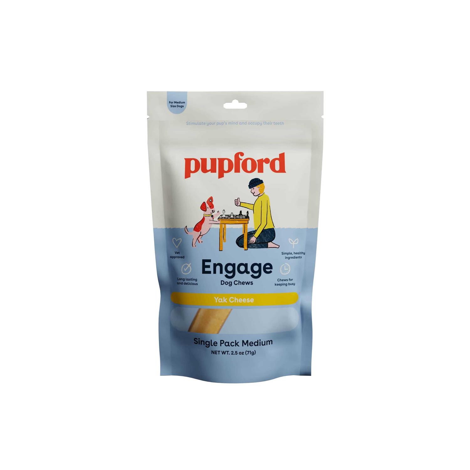 Pupford Yak Cheese Dog Chew - Healthber