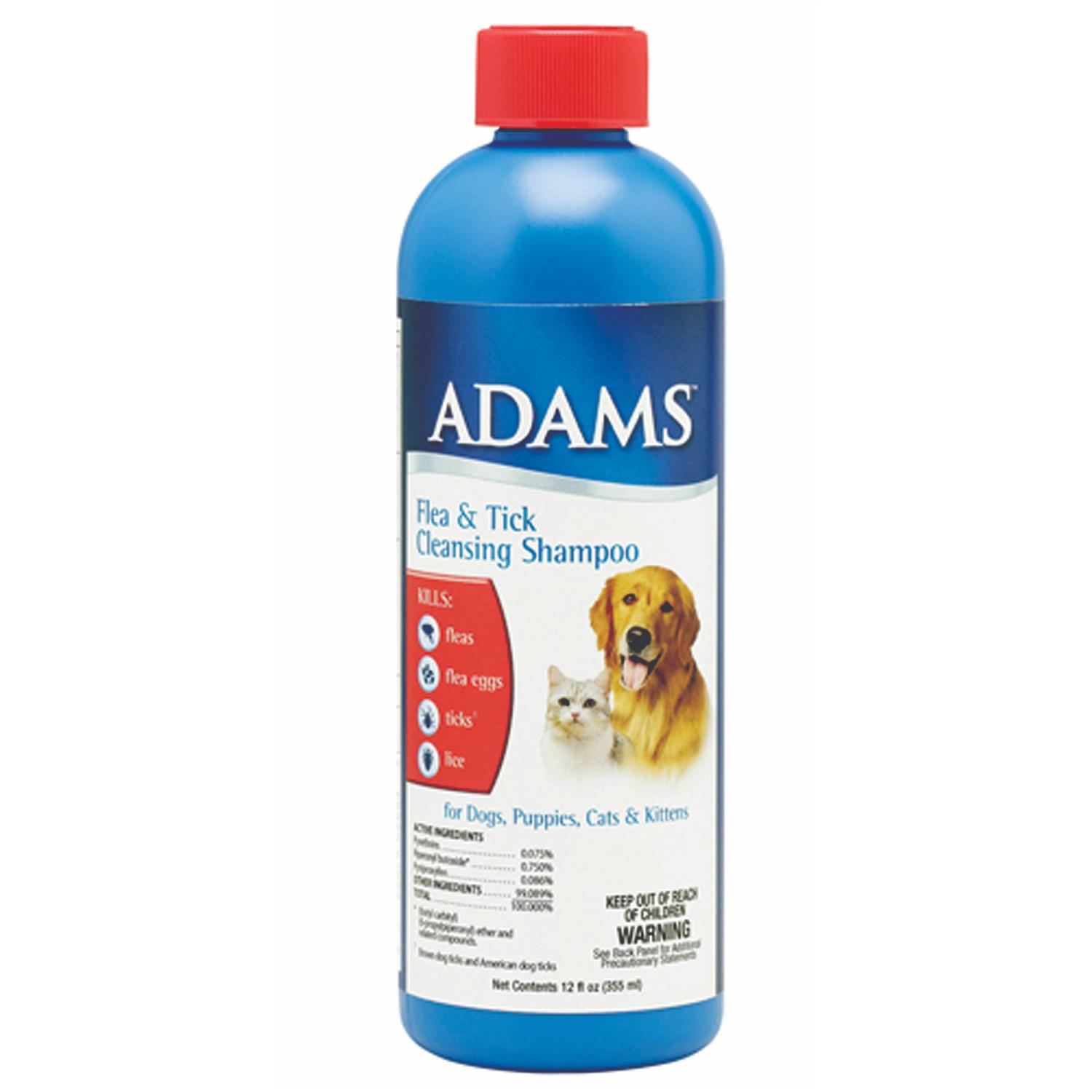 Adams Flea & Tick Cleansing Shampoo for Cats - Healthber