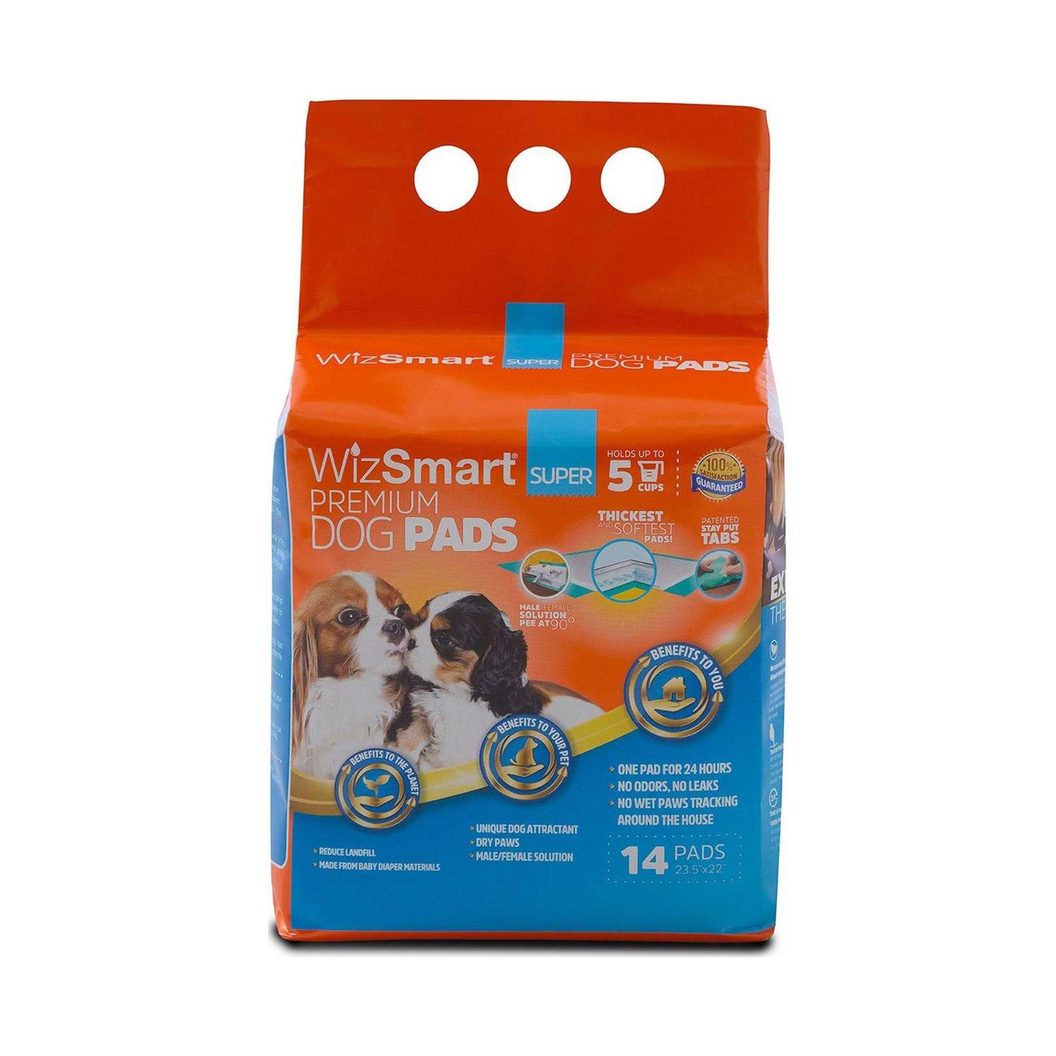 WizSmart All Day Dry Dog Pads - Healthber