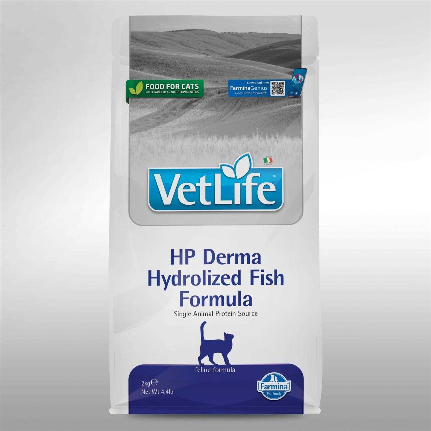 Farmina Vet Life feline HP Derma feline - Healthber