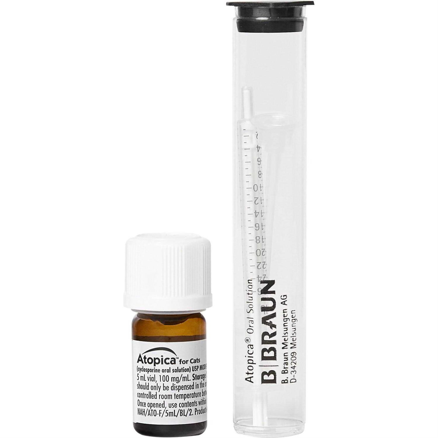 Atopica 5-ml Oral Solution for Cats - Healthber