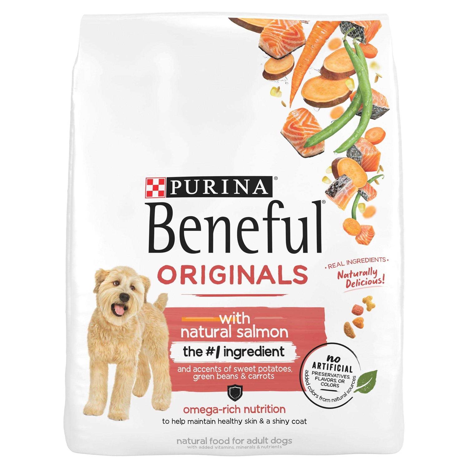 Purina Beneful Originals Salmon Dry Dog Food - Healthber