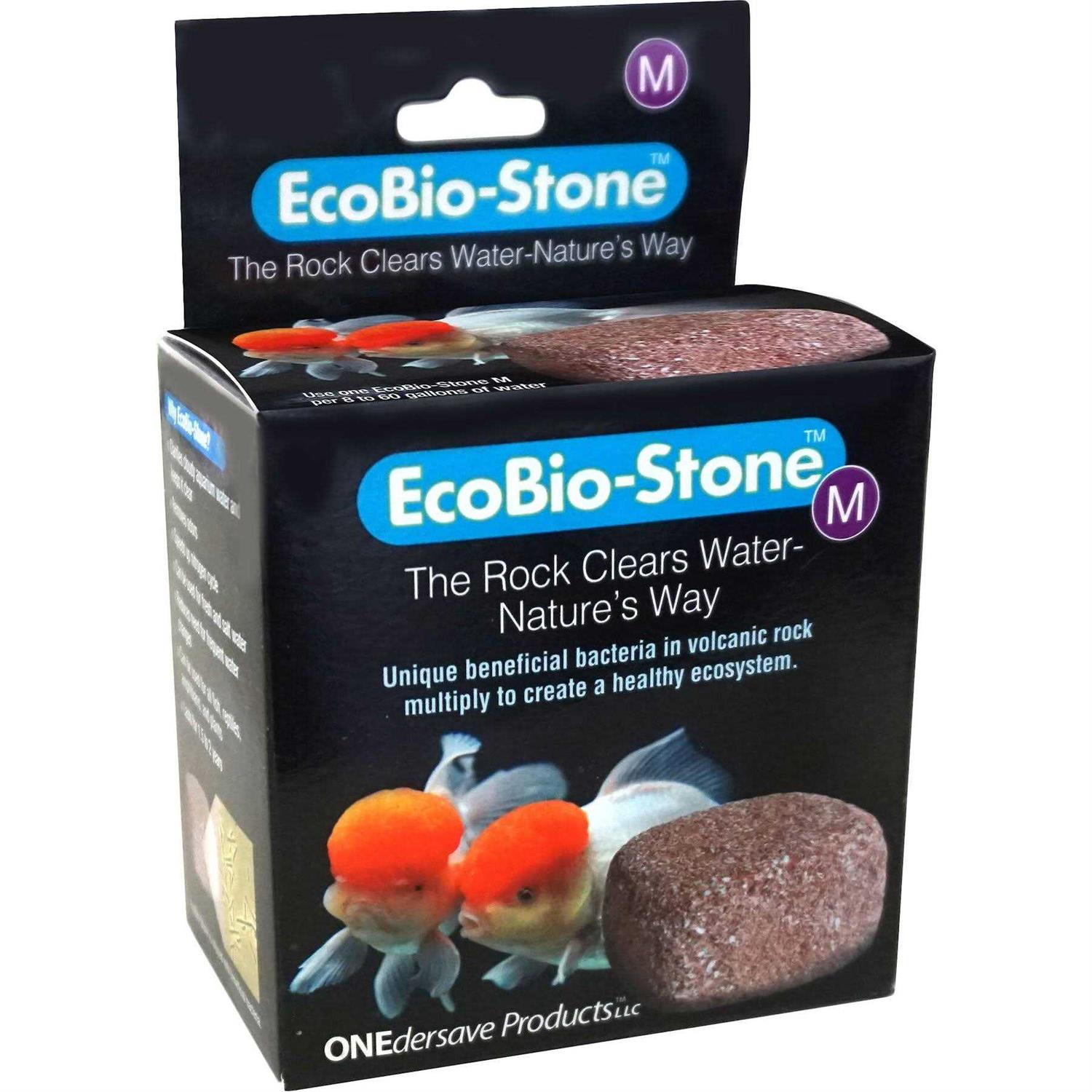 EcoBio-Block Natural Water Clarifier & Odor Remover Medium Stone - Healthber