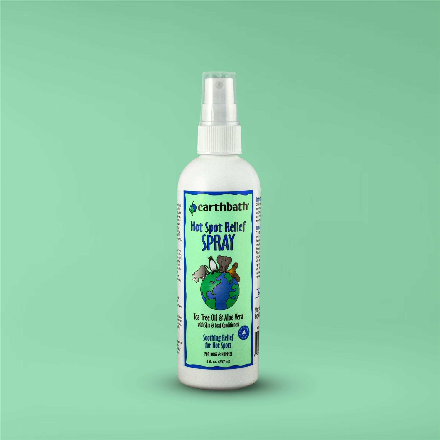 Earthbath Hot Spot & Itch Relief Tea Tree Oil Spritz - Healthber