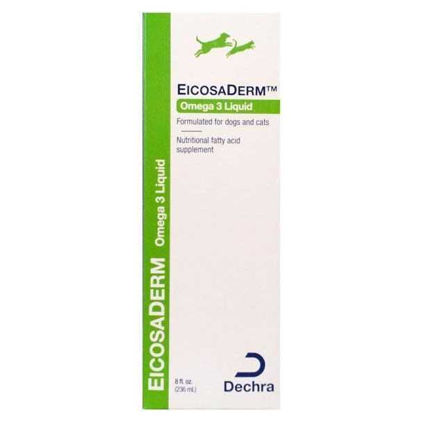 Dechra EicosaDerm Omega 3 Liquid for Dogs & Cats 32oz - Healthber