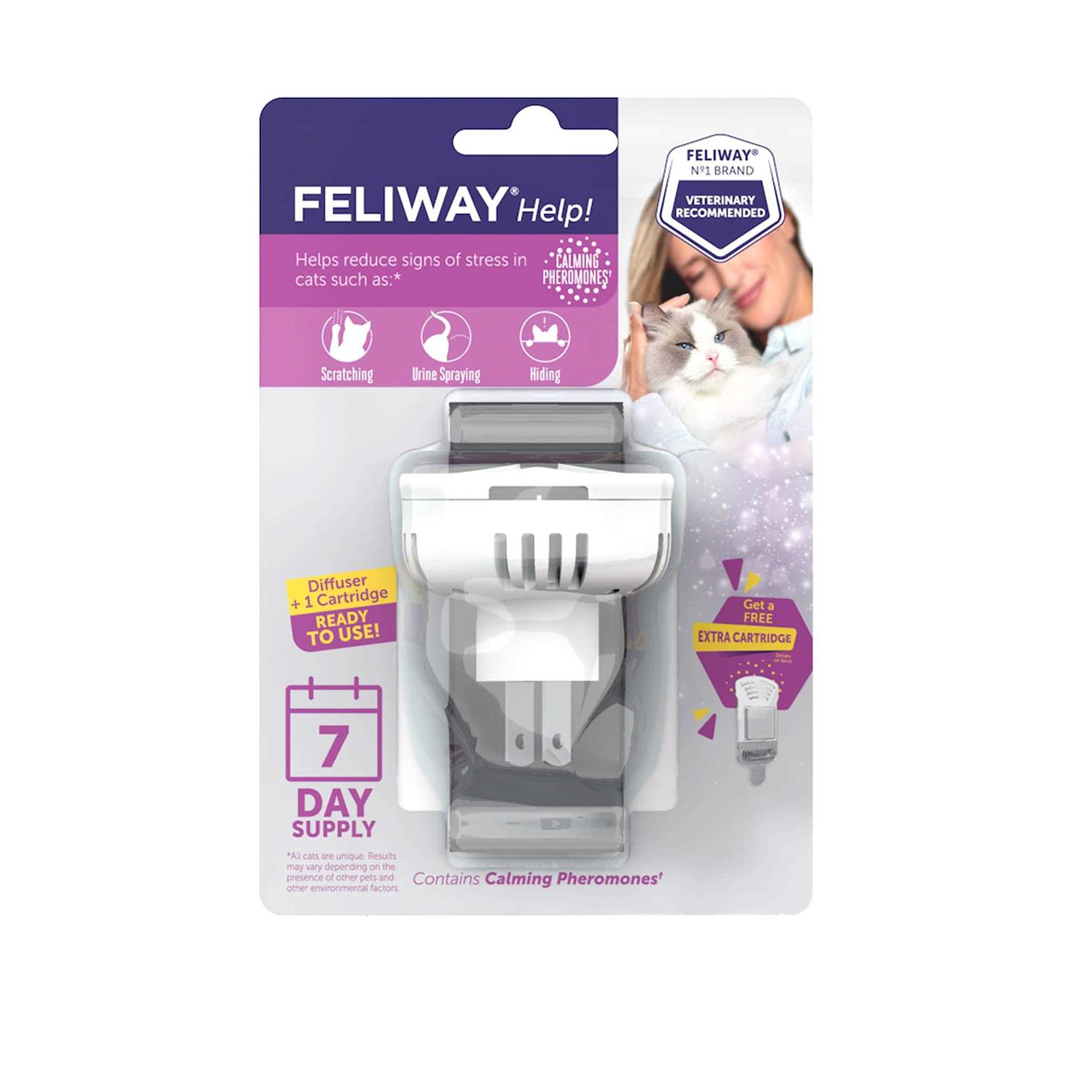 FELIWAY Help! cat calming Pheromone Diffuser - Healthber