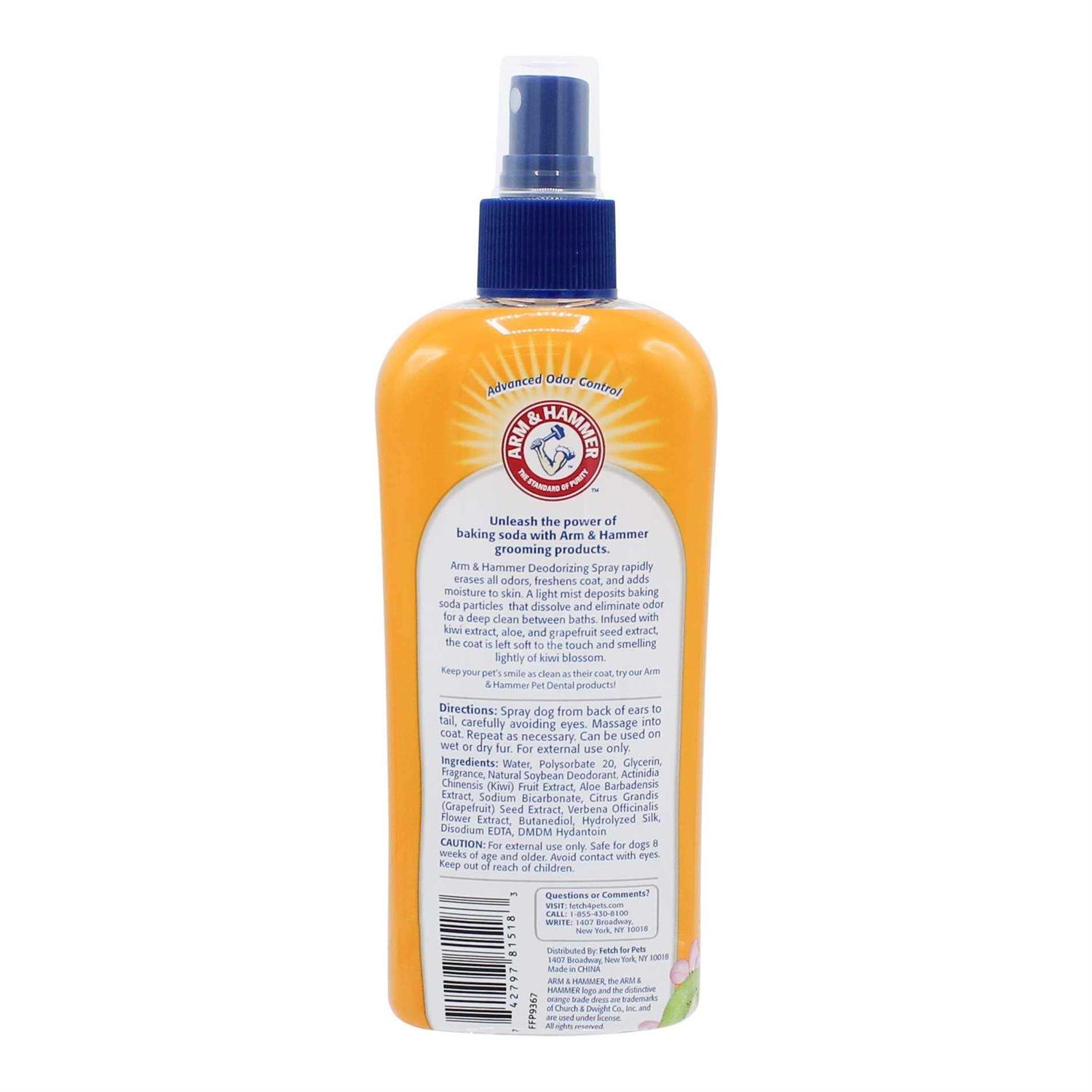 Arm & Hammer For Pets Super Deodorizing Spray For Dogs Best Odor Eliminating Spray For All Dogs & Puppies - Healthber