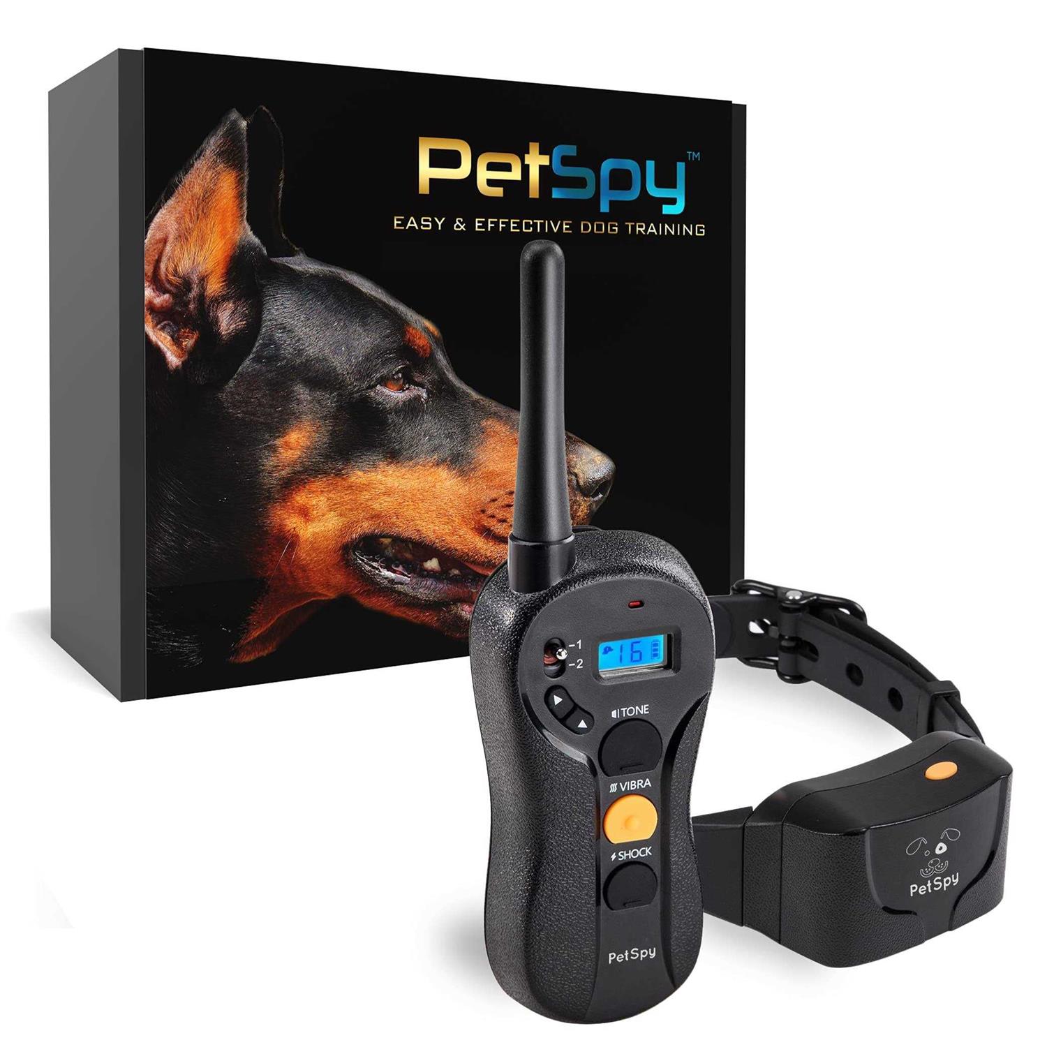 PetSpy P620 Dog Training Shock Collar for Dogs with Vibration Electric Shock - Healthber