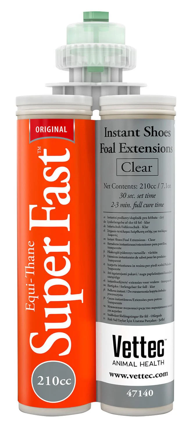 Super Fast Hoof Adhesive, 210 cc - Healthber