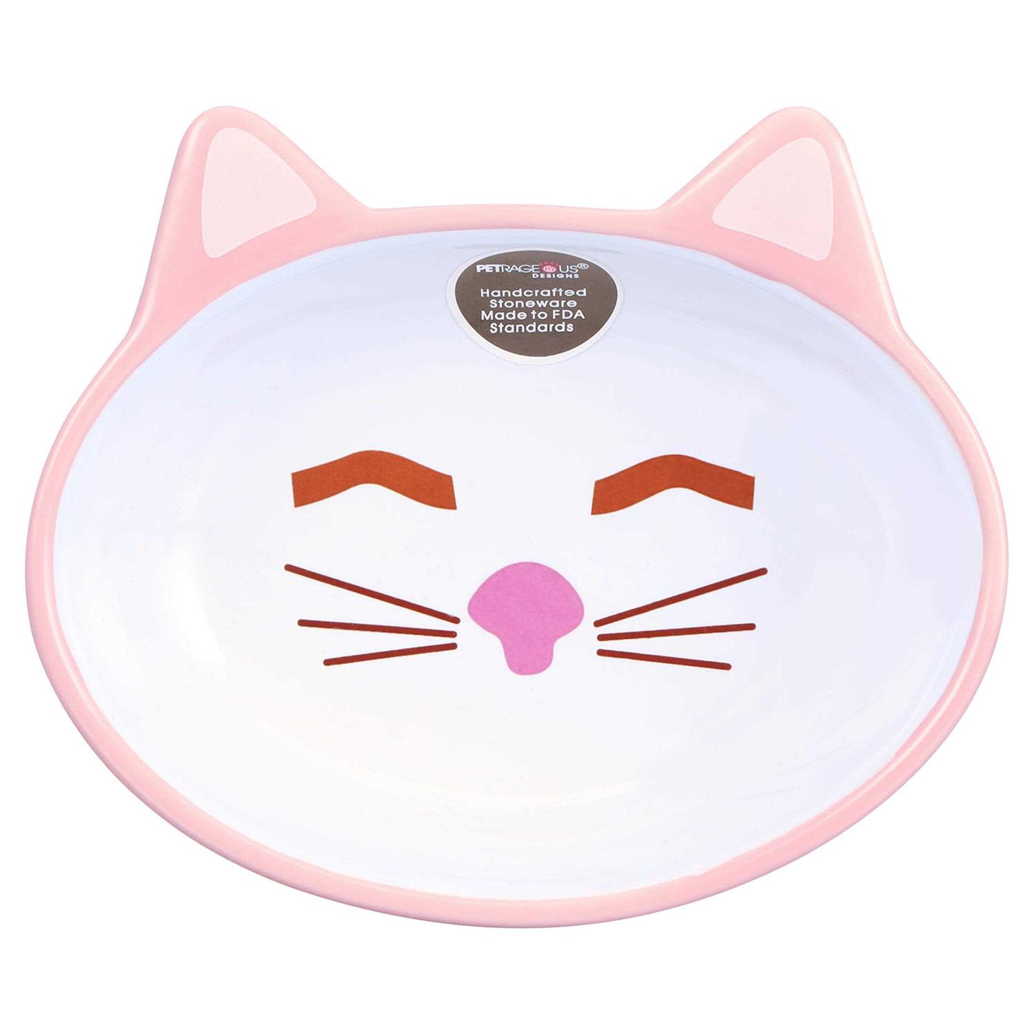Petrageous Frisky Kitty Oval Saucer - Healthber