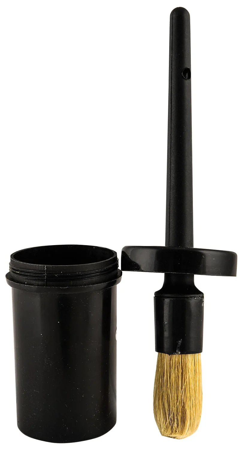 Horse Hoof Dressing Brush & Container - Healthber