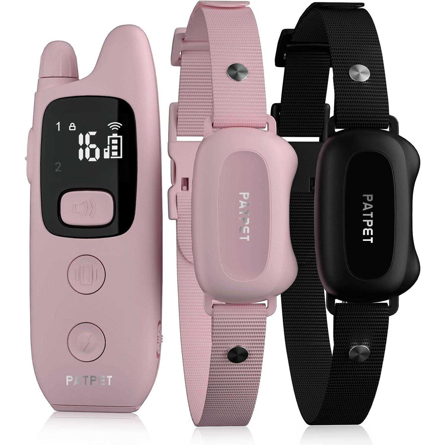PATPET 682B 1000ft Remote Dog Training Collar - Healthber