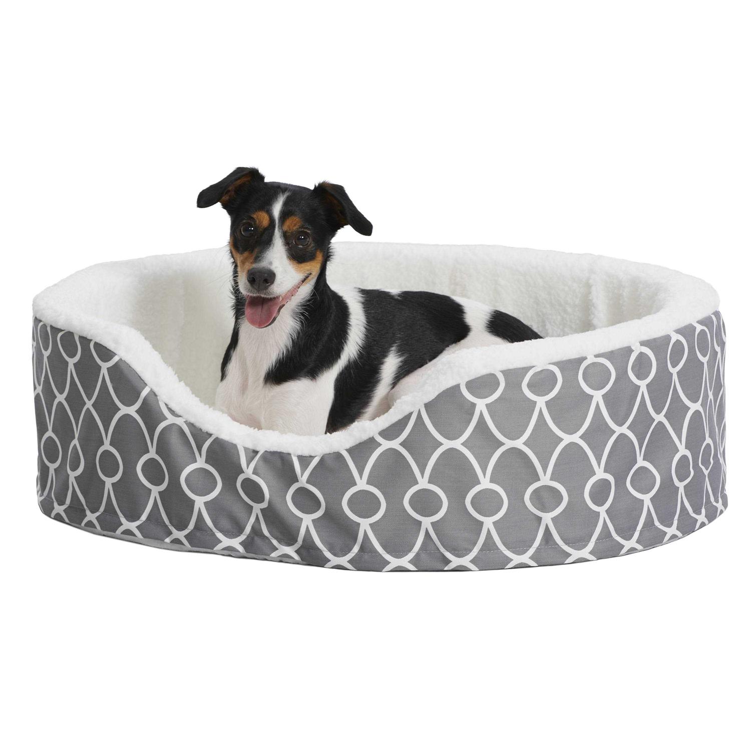 Quiet Time Teflon Nesting Dog Pet Bed - Healthber