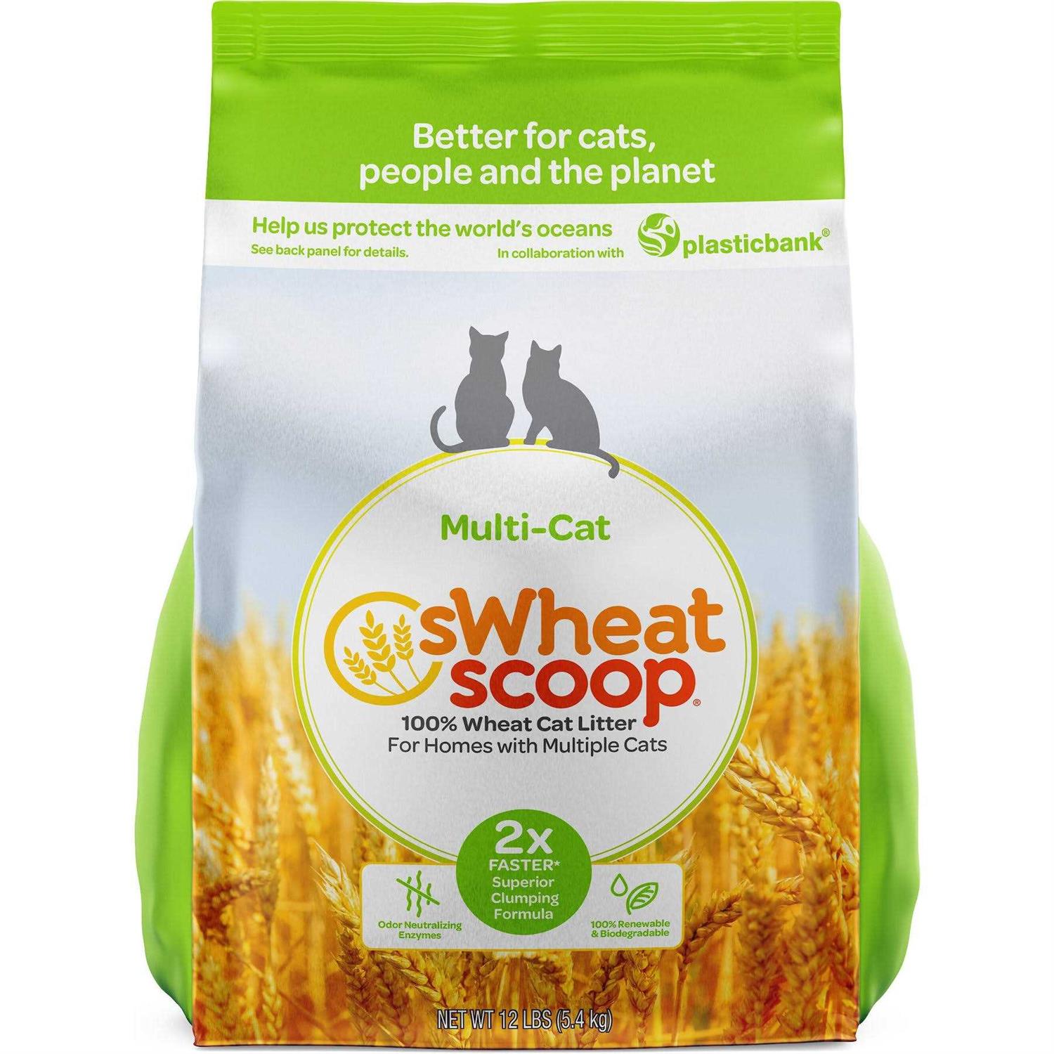 sWheat Scoop Cat Litter - Healthber