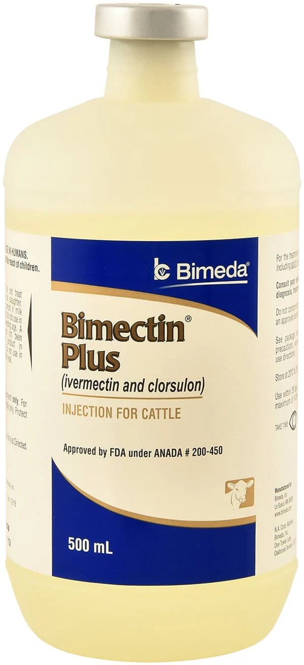 Bimectin Plus Injectable Cattle Wormer - Healthber