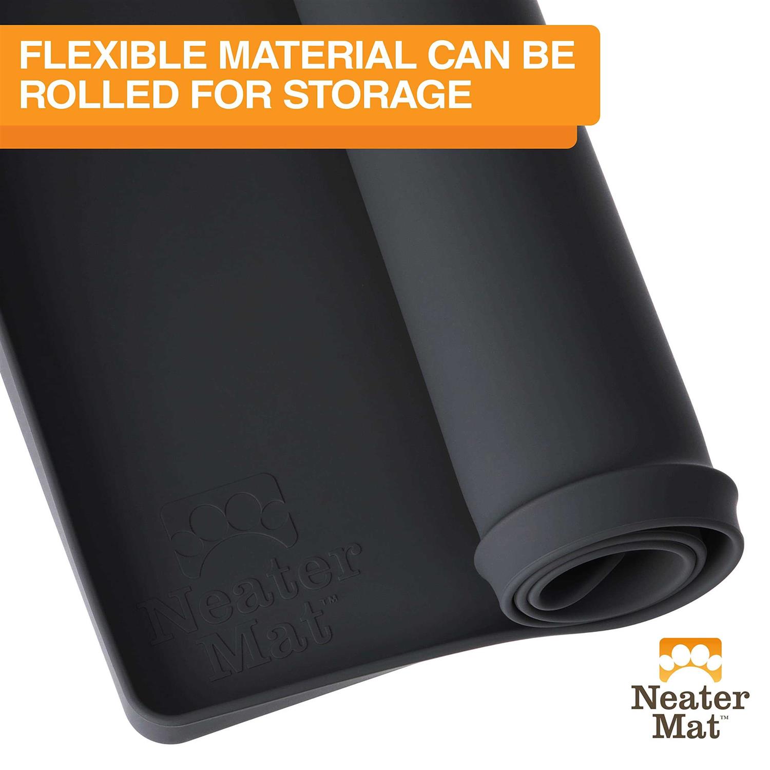 Neater Pet Brands Neater Mat Waterproof Silicone Pet Bowls Mat - Healthber
