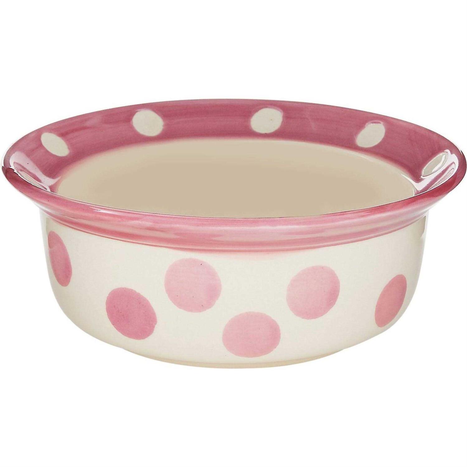 Petrageous Designs Polka Paws Bowl - Healthber