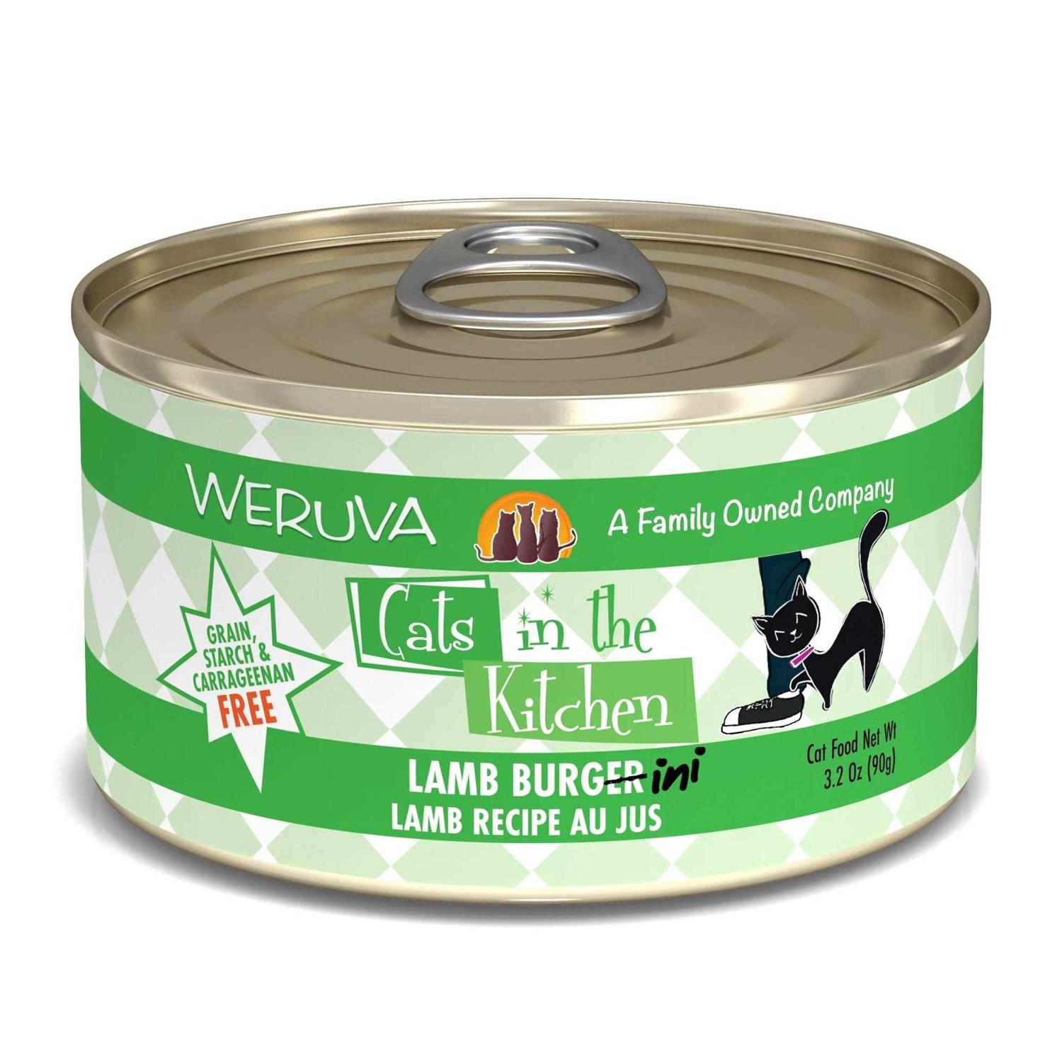 Weruva Cats in The Kitchen Lamb Burgini - Healthber